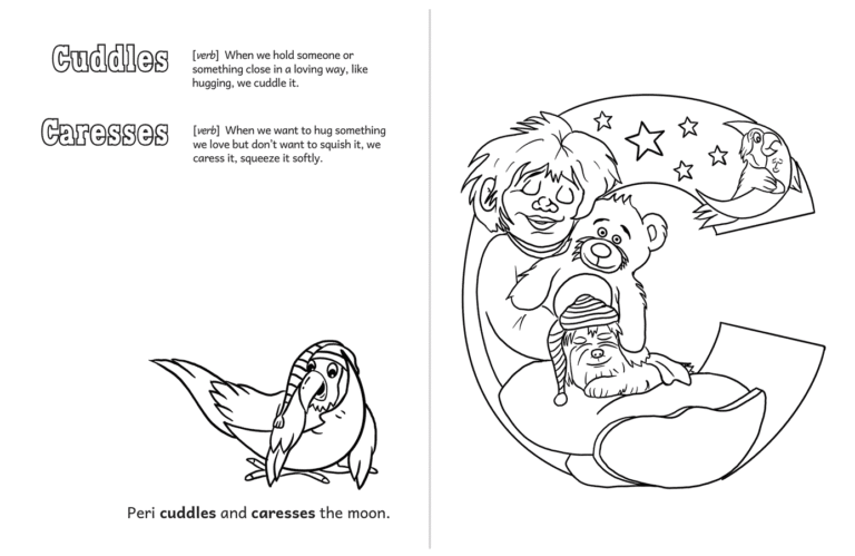 C page - AlphaScamps Coloring Book